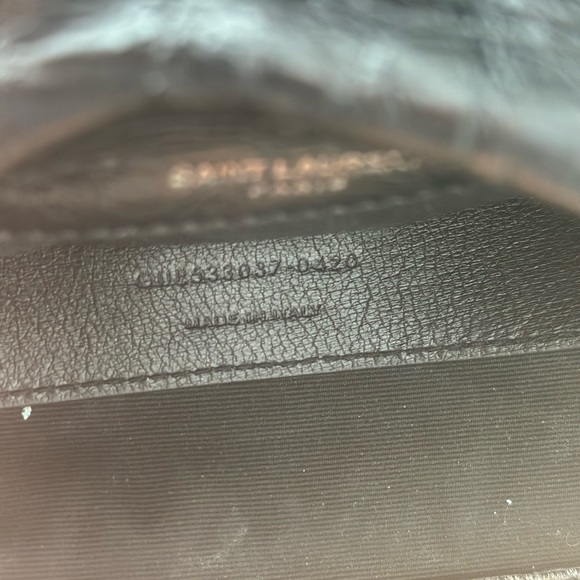 YSL saint Laurent Nikki baby vintage leather black - Picture 13 of 16